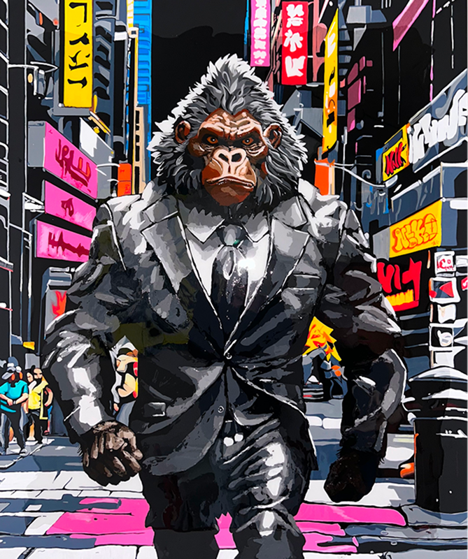 Gorille-Street-Art